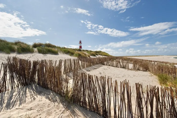 Framed Print : Ellenbogen Lighthouse Print, Sylt Island, North Sea Framed Print : Ellenbogen Lighthouse Print, Sylt Island, North Sea