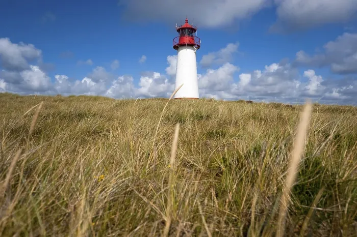 Framed Print : Ellenbogen Lighthouse Print - Sylt Island, Germany Framed Print : Ellenbogen Lighthouse Print - Sylt Island, Germany