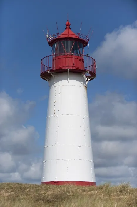 Framed Print : Ellenbogen Lighthouse Print, Sylt Island, North Sea Framed Print : Ellenbogen Lighthouse Print, Sylt Island, North Sea
