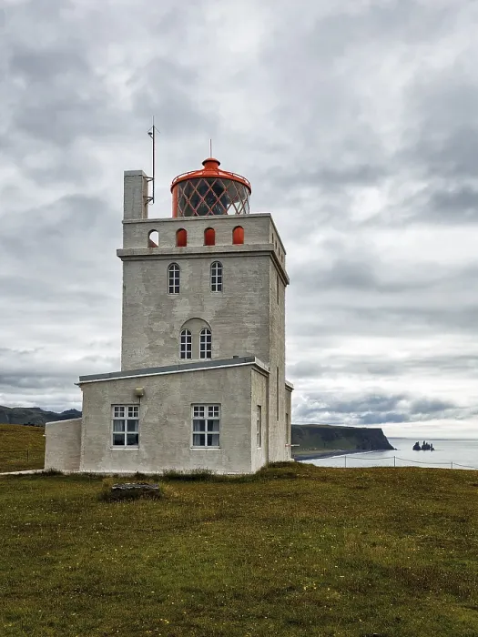 Framed Print : Lighthouse Print at Cape Dyrholaey, Iceland Framed Print : Lighthouse Print at Cape Dyrholaey, Iceland