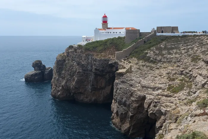 Framed Print : Lighthouse Print, Cape St Vincent, Portugal