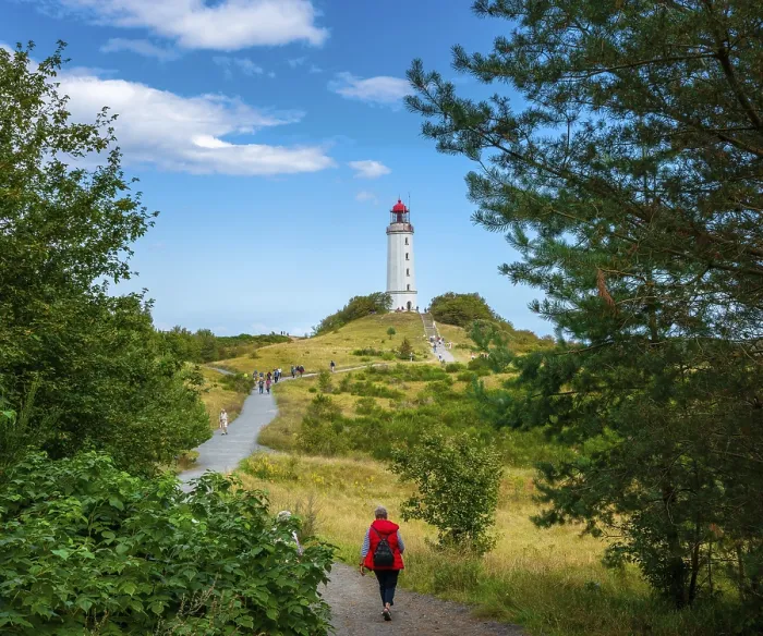 Framed Print : The Lighthouse on Hiddensee Island Print, Germany Framed Print : The Lighthouse on Hiddensee Island Print, Germany