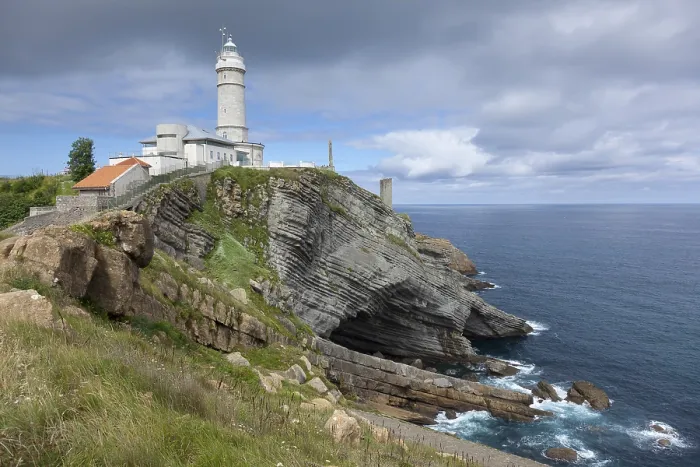 Framed Print : Lighthouse of Mayor Cape Print, Santander, Cantabria, Spain Framed Print : Lighthouse of Mayor Cape Print, Santander, Cantabria, Spain
