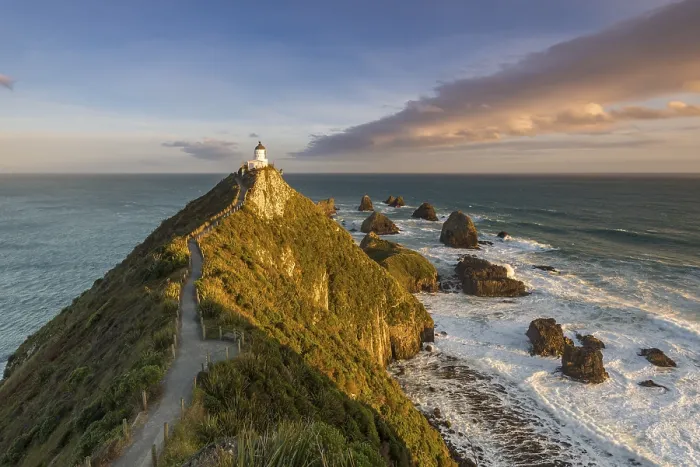 Framed Print : Lighthouse at Nugget Point, Catlins Print Framed Print : Lighthouse at Nugget Point, Catlins Print