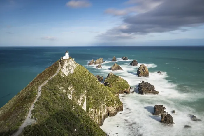 Framed Print : Lighthouse at Nugget Point, Catlins Print Framed Print : Lighthouse at Nugget Point, Catlins Print