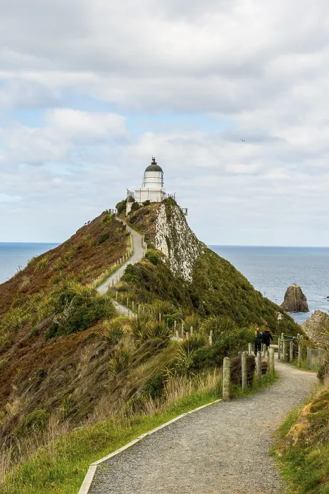 Framed Print : Lighthouse at Nugget Point, Catlins Print