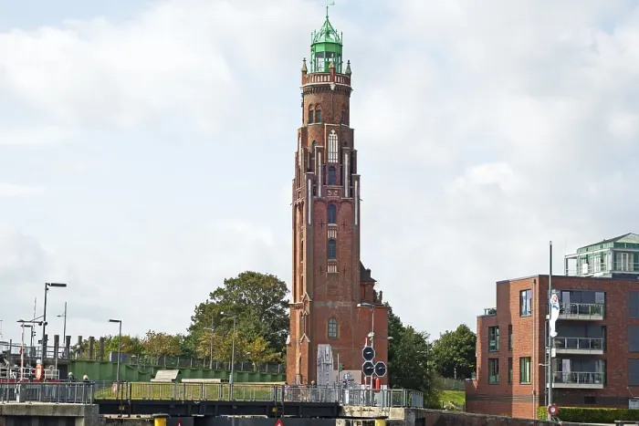 Framed Print : Simon-Loschen-Tower Lighthouse Print, Bremerhaven, Germany Framed Print : Simon-Loschen-Tower Lighthouse Print, Bremerhaven, Germany