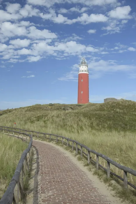 Framed Print : Lighthouse Print on Texel Island Framed Print : Lighthouse Print on Texel Island