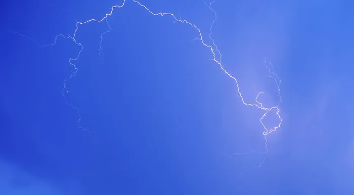 Framed Print : Lightning Print by imageBROKER Framed Print : Lightning Print by imageBROKER