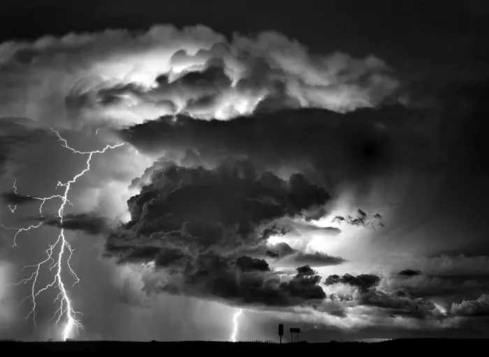Framed Print : Lightning Storm Clouds Print, Saskatchewan Summer Sky Framed Print : Lightning Storm Clouds Print, Saskatchewan Summer Sky