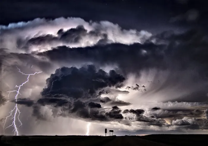 Framed Print : Lightning Storm Clouds Print, Saskatchewan Summer Sky Framed Print : Lightning Storm Clouds Print, Saskatchewan Summer Sky