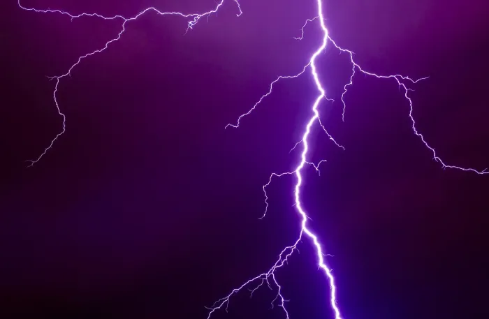 Framed Print : Lightning during a thunderstorm, Enger Print Framed Print : Lightning during a thunderstorm, Enger Print