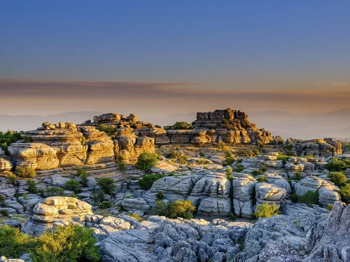 Framed Print : Limestone Rock Formations at Sunset Print, El Torcal Nature Reserve Framed Print : Limestone Rock Formations at Sunset Print, El Torcal Nature Reserve
