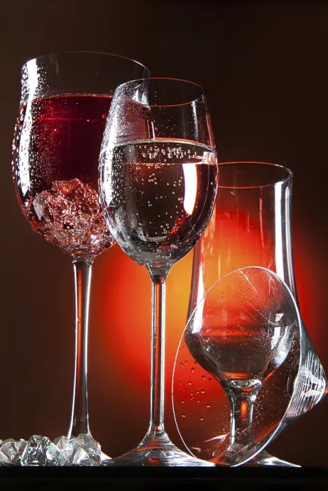 Framed Print : Liquid in the glass on a studio background Print Framed Print : Liquid in the glass on a studio background Print