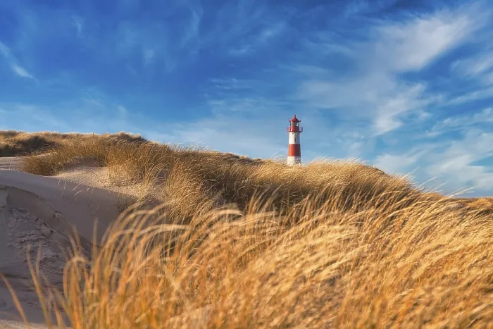 Framed Print : List-Ost Lighthouse Print, List, Sylt, Germany Framed Print : List-Ost Lighthouse Print, List, Sylt, Germany