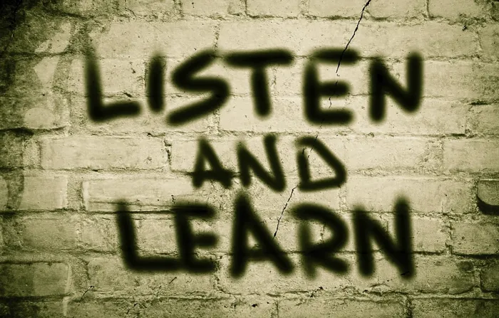 Framed Print : Listen and Learn Print Framed Print : Listen and Learn Print