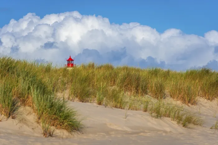 Framed Print : The Lister lighthouse at Ellenbogen Print, Sylt Island Framed Print : The Lister lighthouse at Ellenbogen Print, Sylt Island