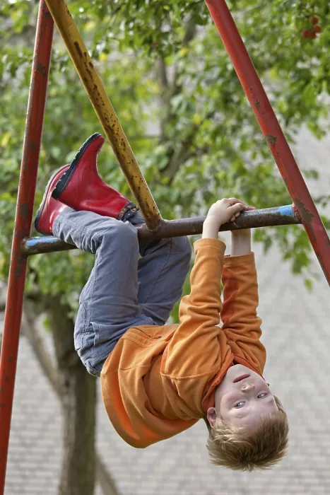 Framed Print : Little Boy on Monkey Bars Print Framed Print : Little Boy on Monkey Bars Print