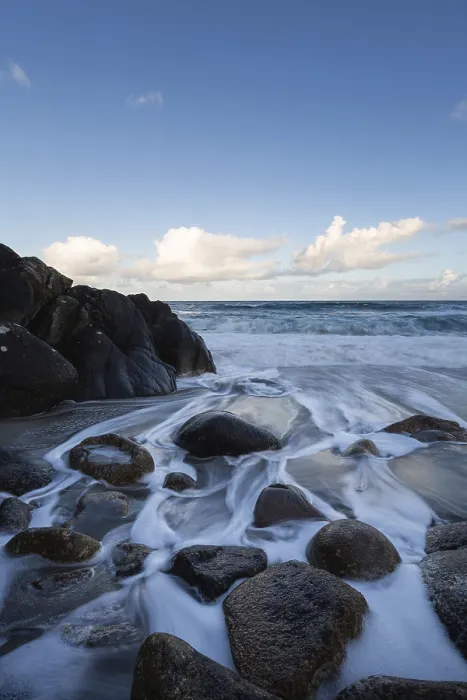 Framed Print : Lizard Cove Print - Cornwall, England