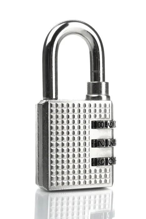 Framed Print : Lock with Numbers Print from imageBROKER Framed Print : Lock with Numbers Print from imageBROKER