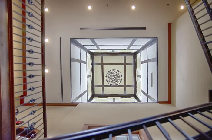 Framed Print : Stairwell Ceiling Print Framed Print : Stairwell Ceiling Print