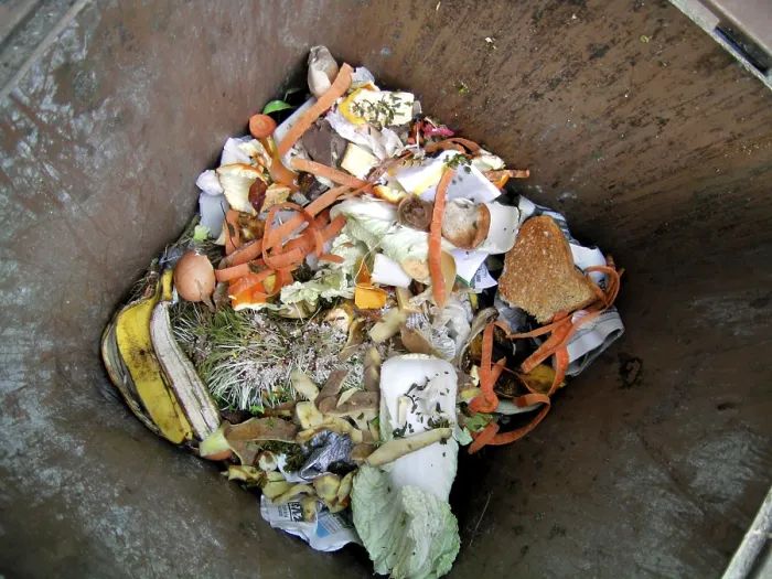 Framed Print : Organic Dustbin Print: Kitchen Rubbish Framed Print : Organic Dustbin Print: Kitchen Rubbish
