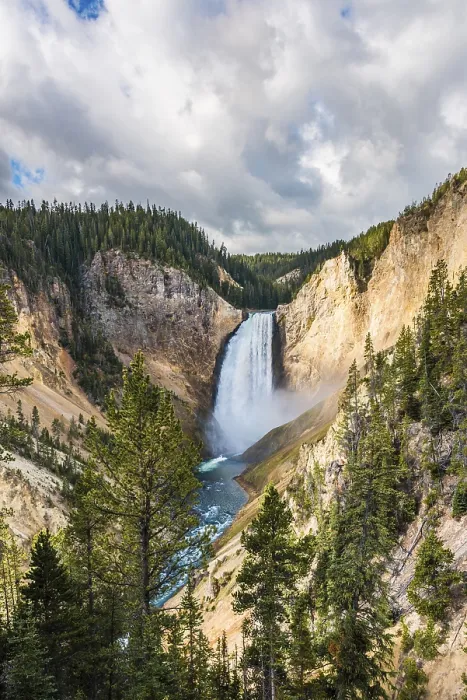 Framed Print : Lower Falls Print, Yellowstone National Park Framed Print : Lower Falls Print, Yellowstone National Park