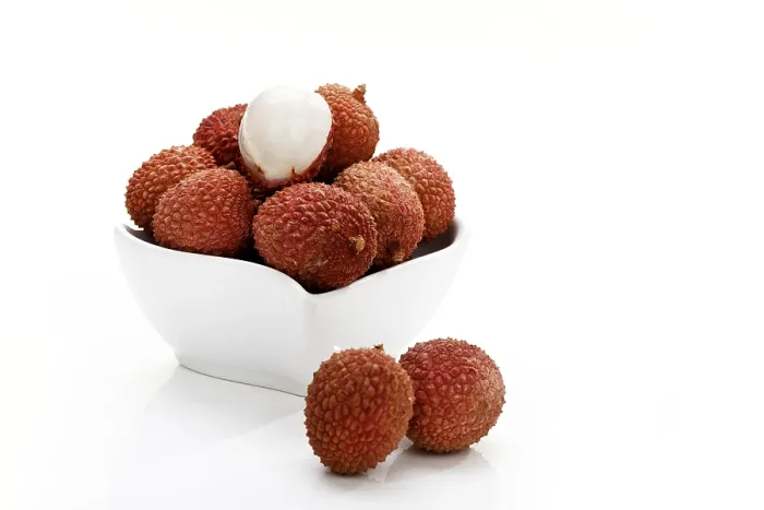 Framed Print : Lychees Print - Fresh Fruits on a Tree Framed Print : Lychees Print - Fresh Fruits on a Tree