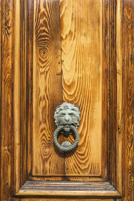Framed Print : Macro View of Door Handle Print Framed Print : Macro View of Door Handle Print