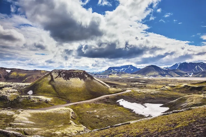 Framed Print : The Magic of Summer in Iceland Print - Unmelted Snow Framed Print : The Magic of Summer in Iceland Print - Unmelted Snow