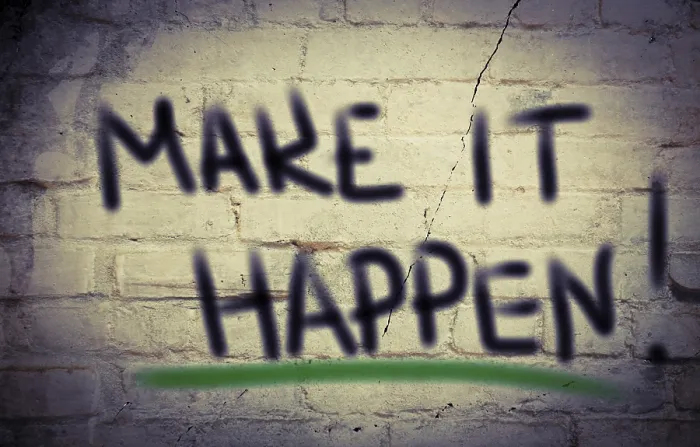 Framed Print : Make It Happen Print Framed Print : Make It Happen Print