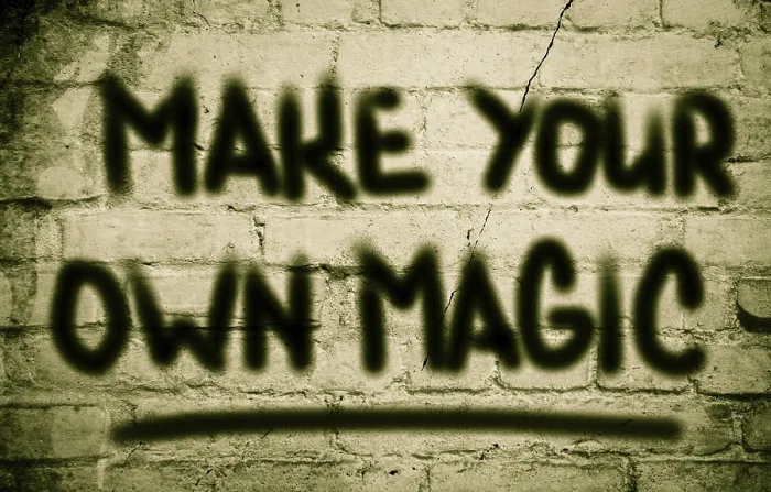Framed Print : Make Your Own Magic Print Framed Print : Make Your Own Magic Print
