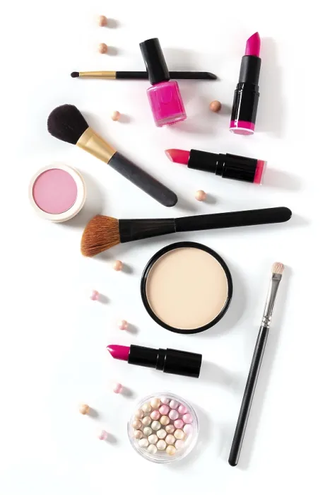 Framed Print : Make-up Artist's Professional Tools Print Framed Print : Make-up Artist's Professional Tools Print