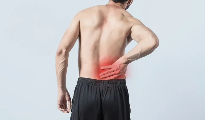Framed Print : Man with Back Problems Print Framed Print : Man with Back Problems Print