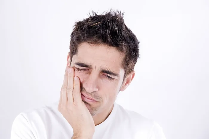 Framed Print : Man with Toothache Print Framed Print : Man with Toothache Print