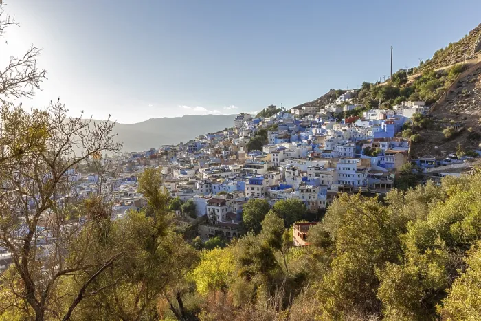 Framed Print : Chefchaouen Morocco Print Framed Print : Chefchaouen Morocco Print