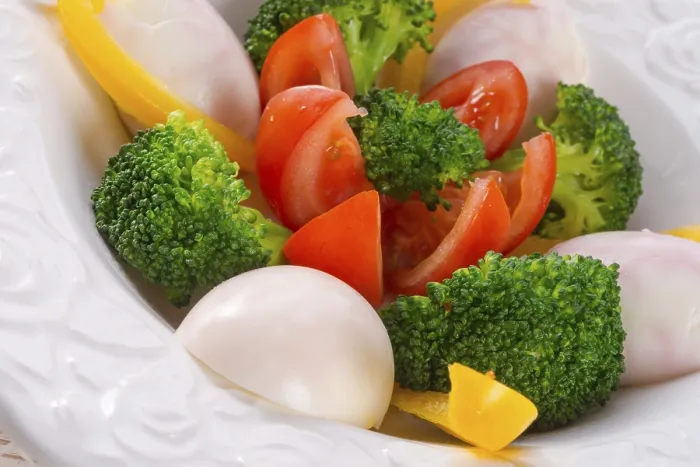 Framed Print : Marbled Eggs with Vegetables Print Framed Print : Marbled Eggs with Vegetables Print