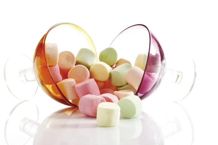 Framed Print : Marshmallows Print - Sweet Treats Framed Print : Marshmallows Print - Sweet Treats
