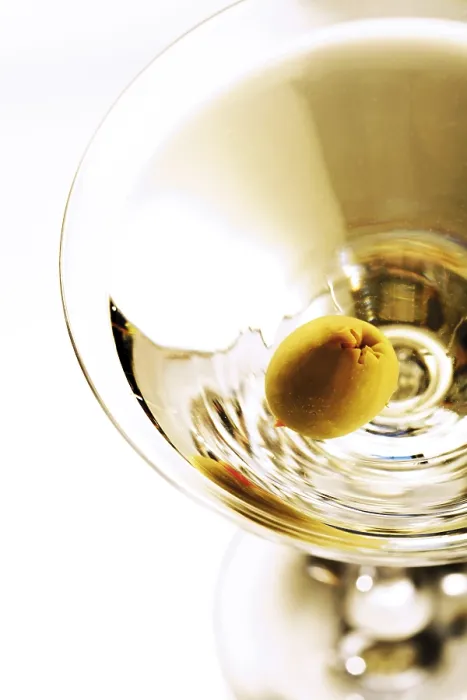 Framed Print : Martini and Olive Print Framed Print : Martini and Olive Print