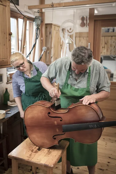 Framed Print : Master Luthier Rainer W. Leonhardt Print Framed Print : Master Luthier Rainer W. Leonhardt Print