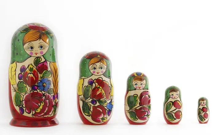 Framed Print : Matryoshka Doll Print Framed Print : Matryoshka Doll Print
