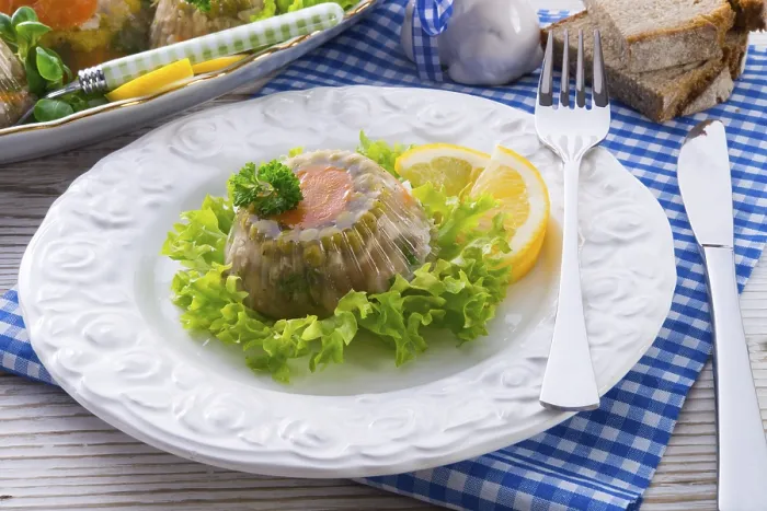Framed Print : Meat Aspic Print Framed Print : Meat Aspic Print