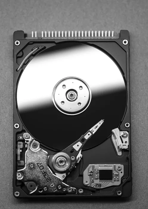Framed Print : Hard Disk Drive Print: Mechanics and Components Framed Print : Hard Disk Drive Print: Mechanics and Components