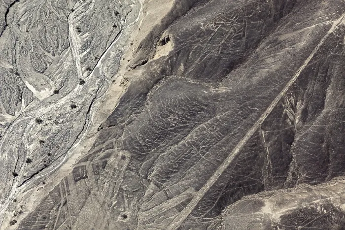 Framed Print : Nasca and Palpa Desert Geoglyphs Print Framed Print : Nasca and Palpa Desert Geoglyphs Print