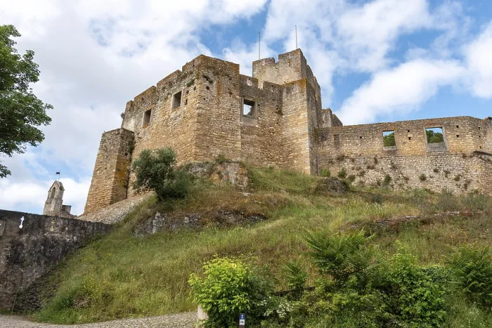 Framed Print : Medieval Templar Castle Print in Tomar, Portugal Framed Print : Medieval Templar Castle Print in Tomar, Portugal