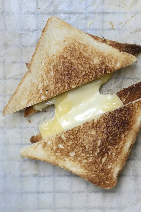 Framed Print : Melted Processed Cheese with Toast Print Framed Print : Melted Processed Cheese with Toast Print