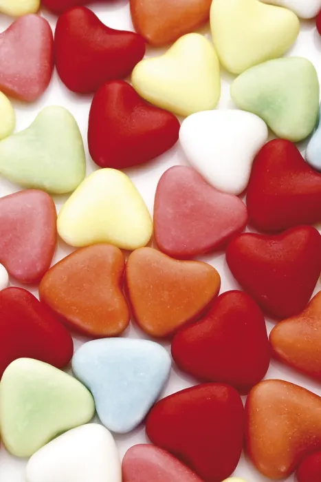 Framed Print : Meringue Heart-Shaped Easter Eggs Print