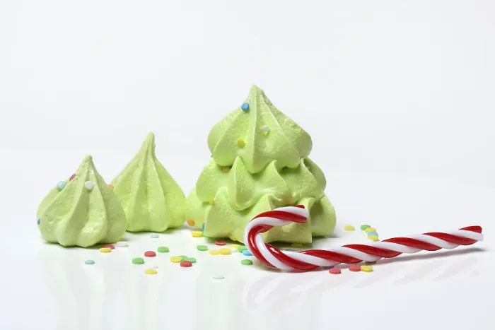 Framed Print : Meringue Christmas Tree Print Framed Print : Meringue Christmas Tree Print