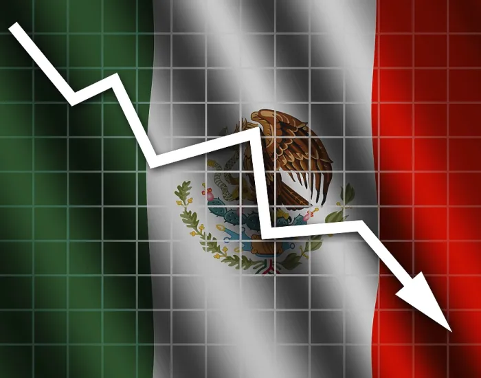 Framed Print : Mexican Flag and Arrow Graph Print Framed Print : Mexican Flag and Arrow Graph Print