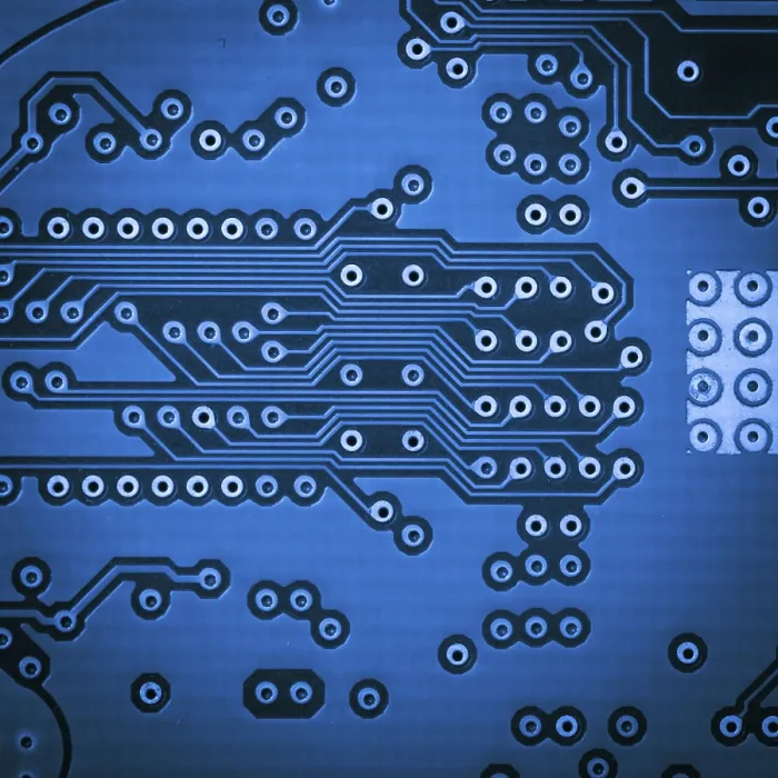Framed Print : Microchip Close-Up Print for Technology Design Framed Print : Microchip Close-Up Print for Technology Design